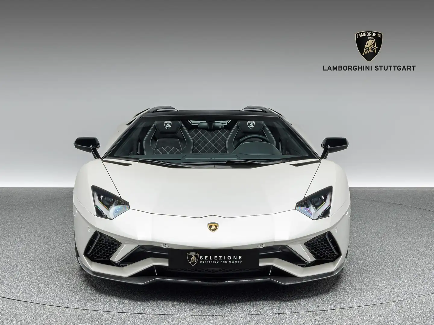 Lamborghini Aventador S Roadster Bianco - 2