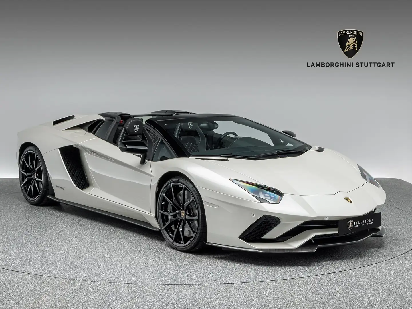 Lamborghini Aventador S Roadster Bianco - 1