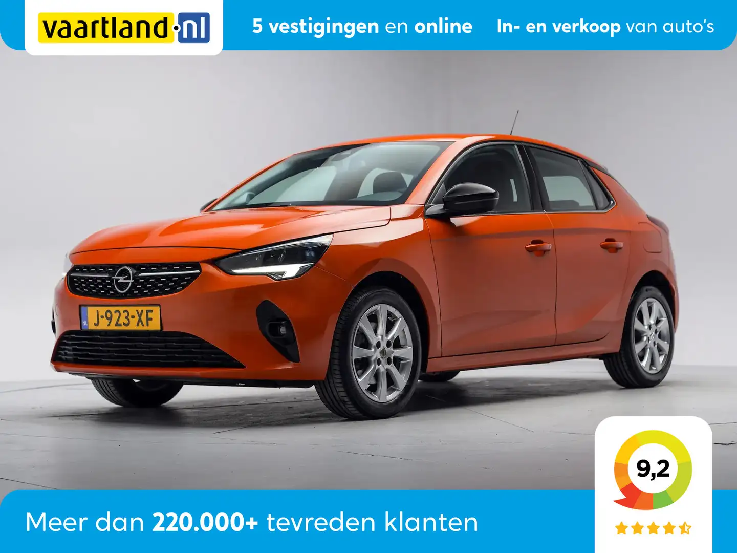 Opel Corsa 1.2 Turbo 100pk Elegance [ LED Apple/Android DAB t Orange - 1