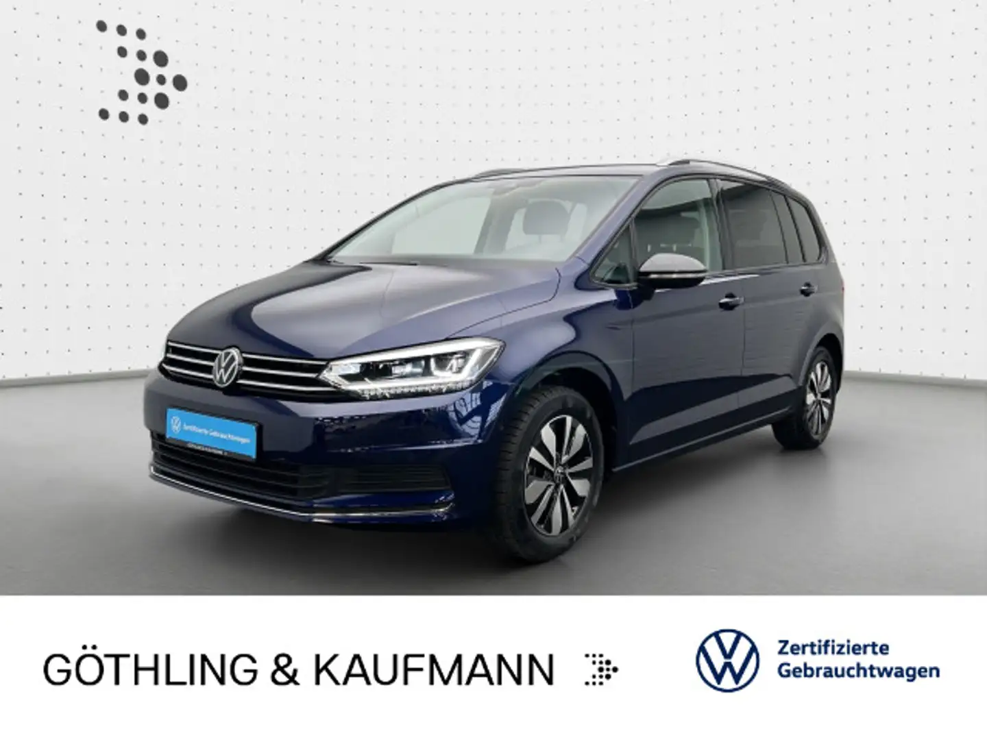 Volkswagen Touran 2.0 TDI DSG GOAL*NAVI*AHK*7Sitzer*IQ-Ligh Blau - 1