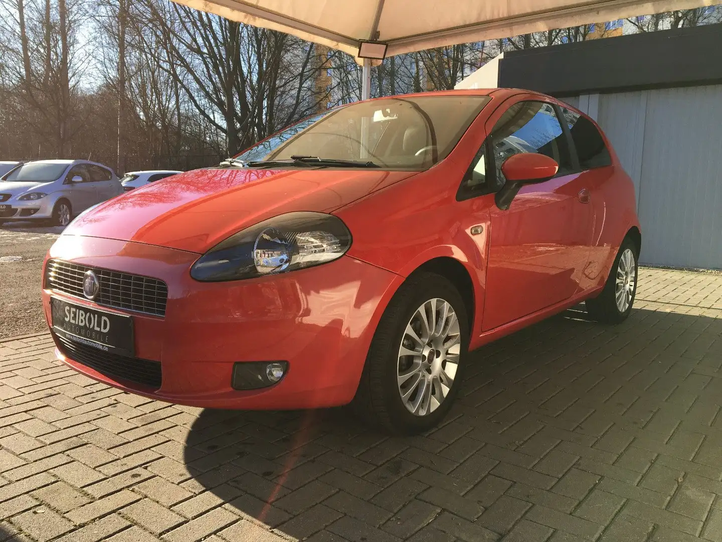 Fiat Punto Evo 1.4 8V Start/Klima/NSW/Allwetter Rot - 1