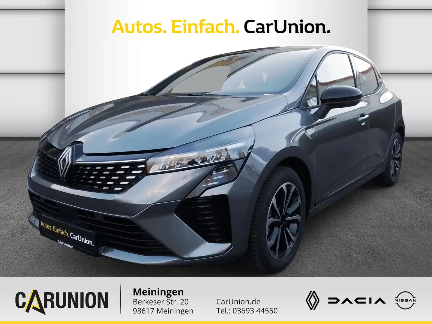 Renault Clio Techno Full Hybrid E-Tech 145 Gris - 1