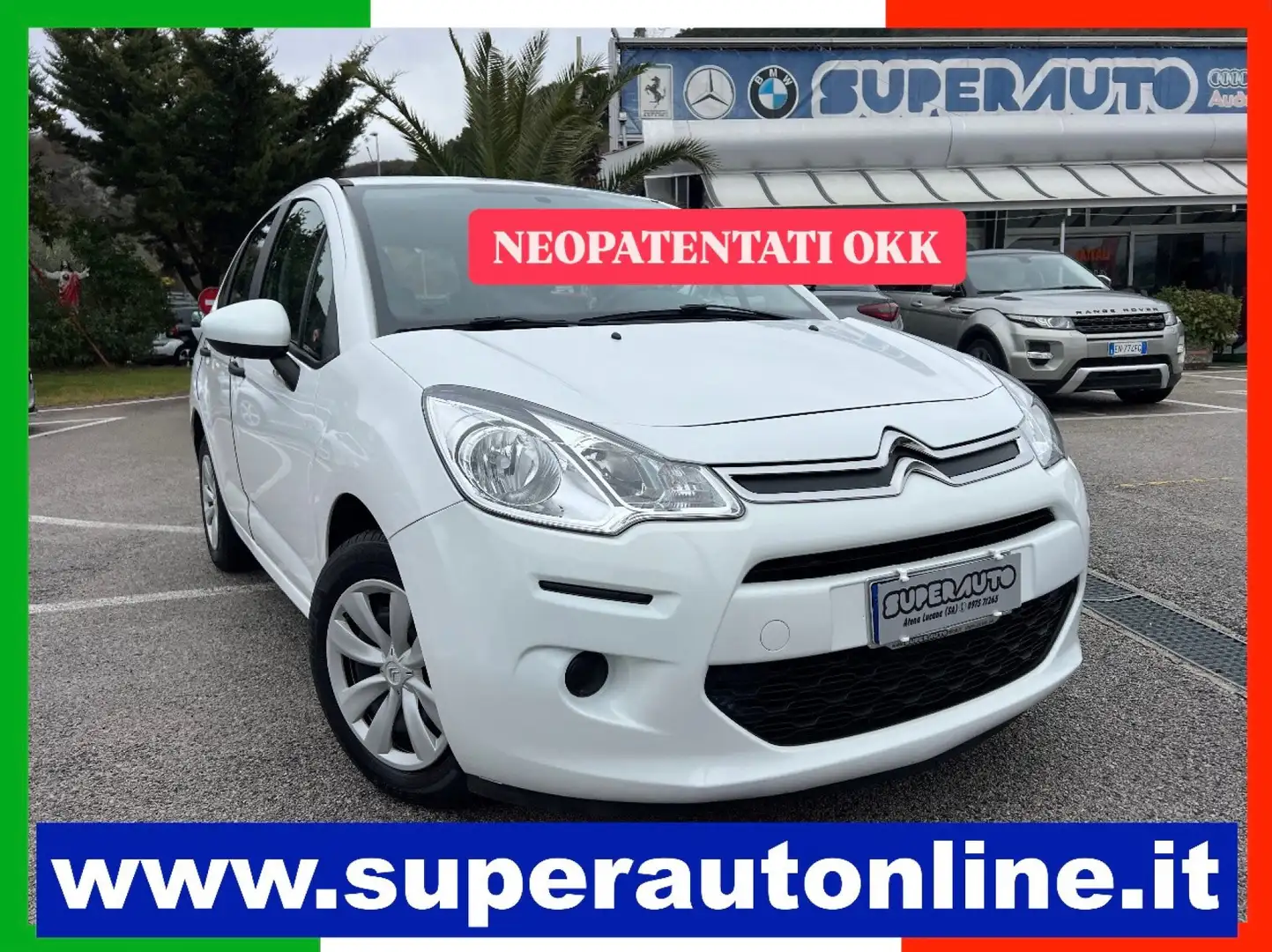 Citroen C3 PureTech 68 Feel Edition Blanc - 1