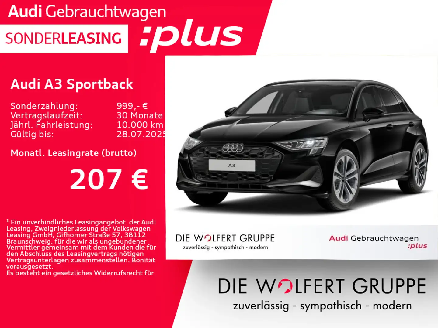 Audi A3 35 TFSI Schaltgetriebe ACC*KAMERA Schwarz - 1