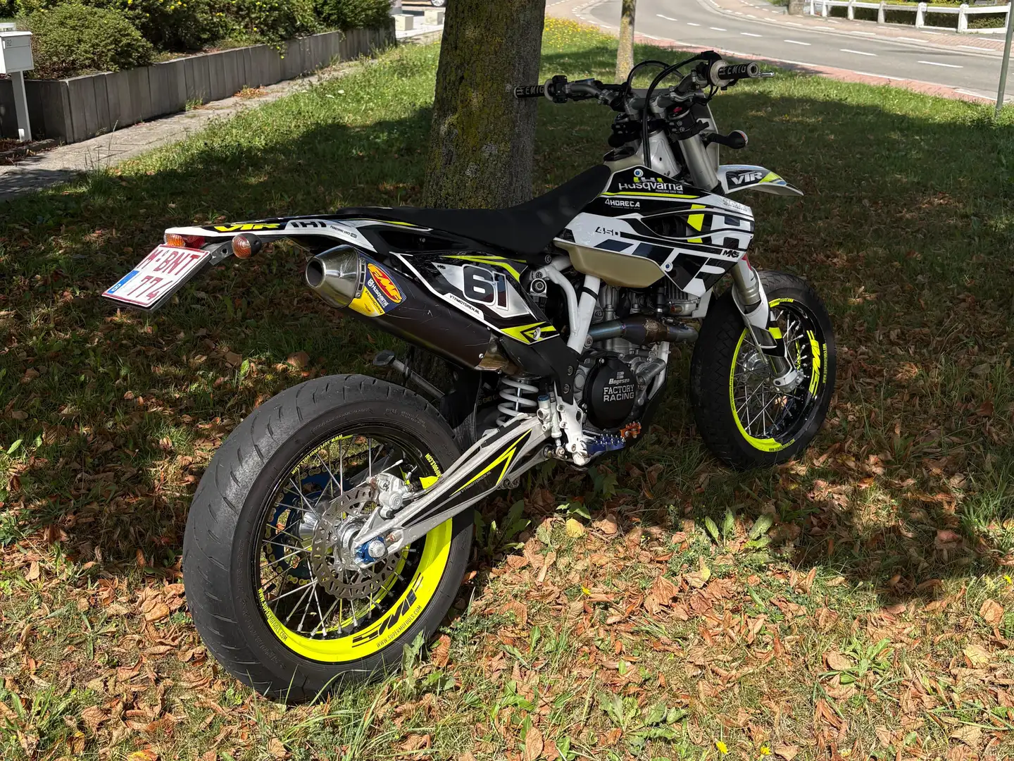 Husqvarna FE 450 Bílá - 1