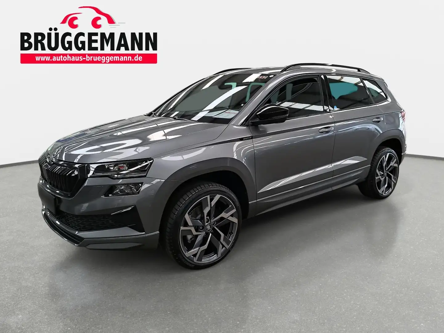 Skoda Karoq KAROQ 1.5 TSI DSG SPORTLINE NAVI LED PANO WINTER K Grau - 1