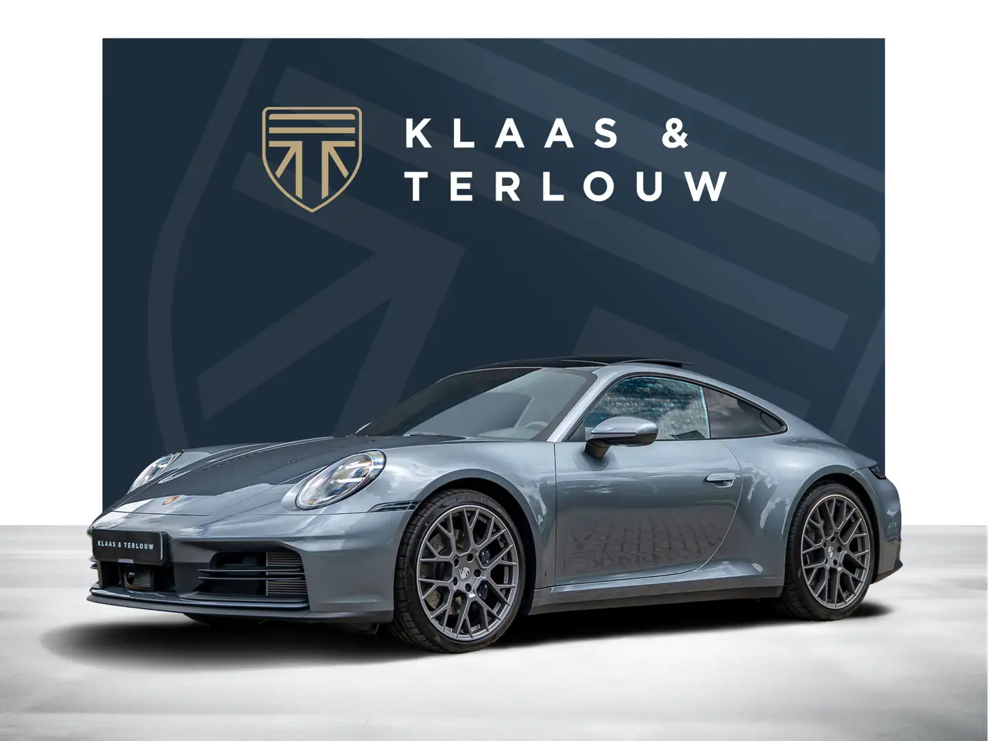 Porsche 992 3.0 Carrera / Sport Chrono / Sportuitlaat Grijs - 1