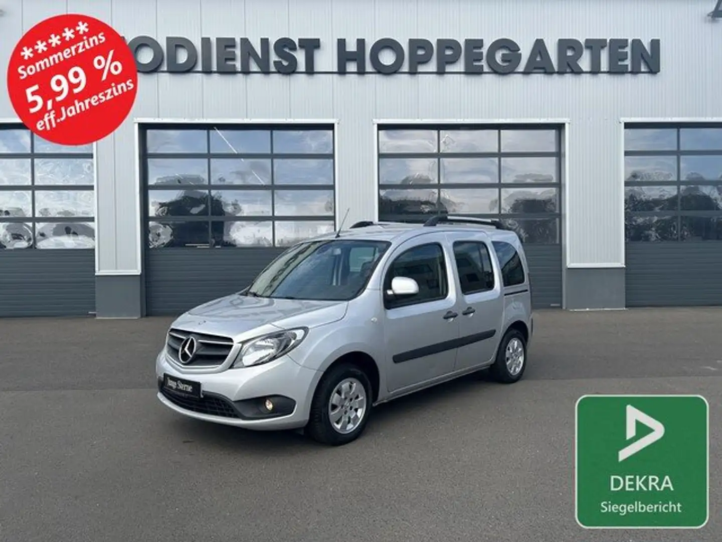 Mercedes-Benz Citan Citan 111 Tourer L Kamera Tempomat Sitzheizung Argent - 1