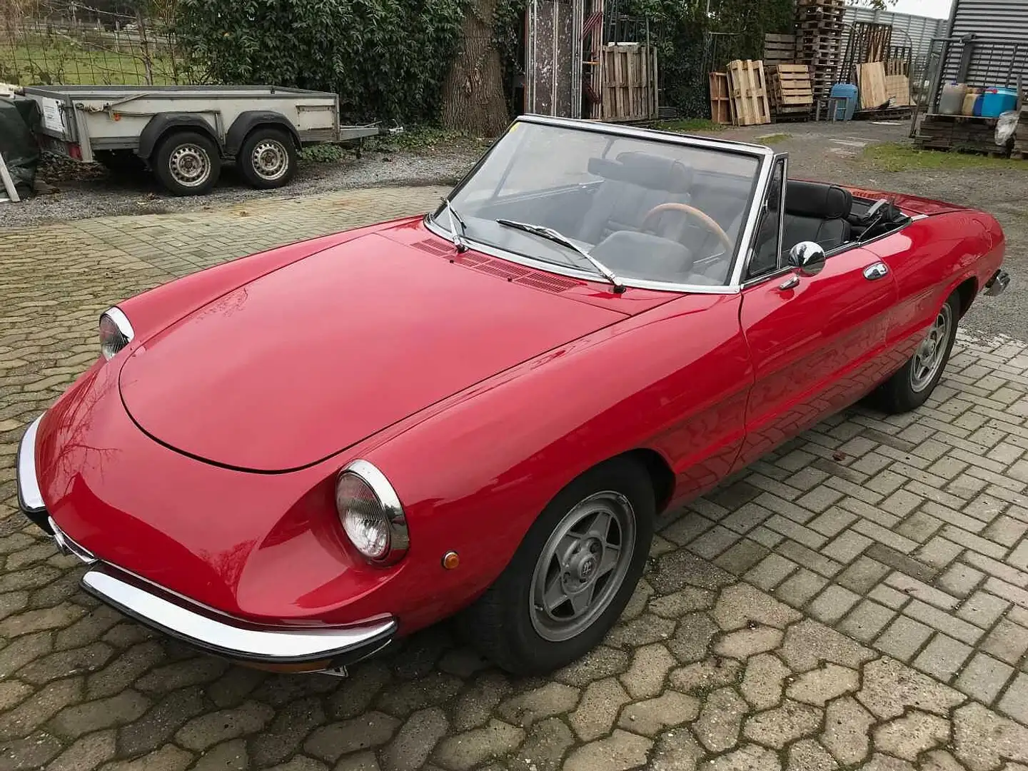Alfa Romeo Spider 1750 Fastback Roşu - 1