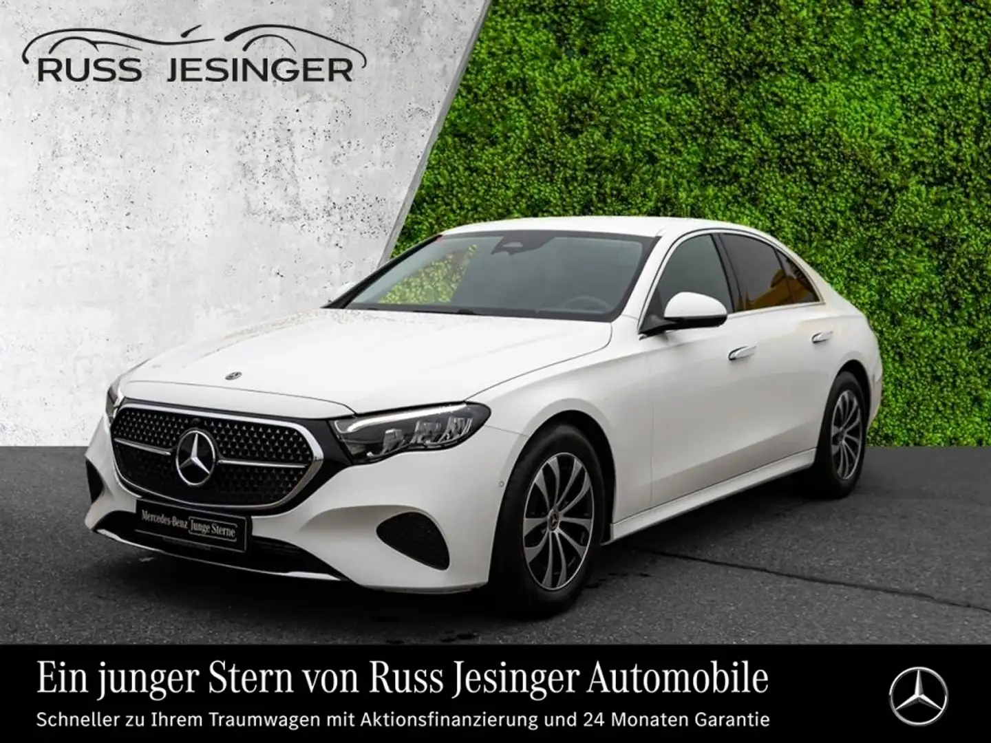 Mercedes-Benz E 220 d Avantgarde *AHK*Distr*360°*KeyGo*TotW* Blanc - 1