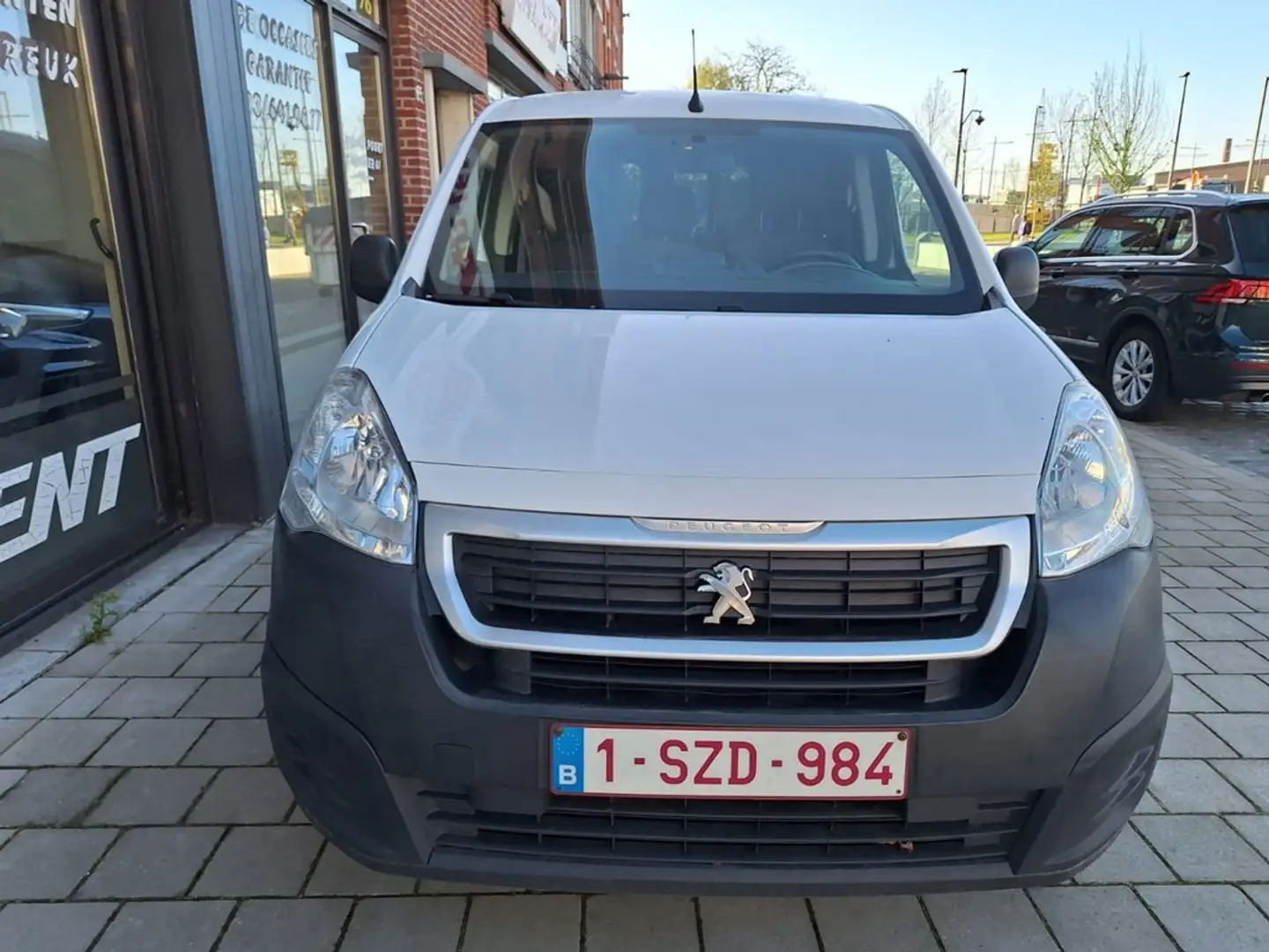 Peugeot Partner Premium Pack / 3e zit / Airco / GPS / Schuifdeur R Wit - 2