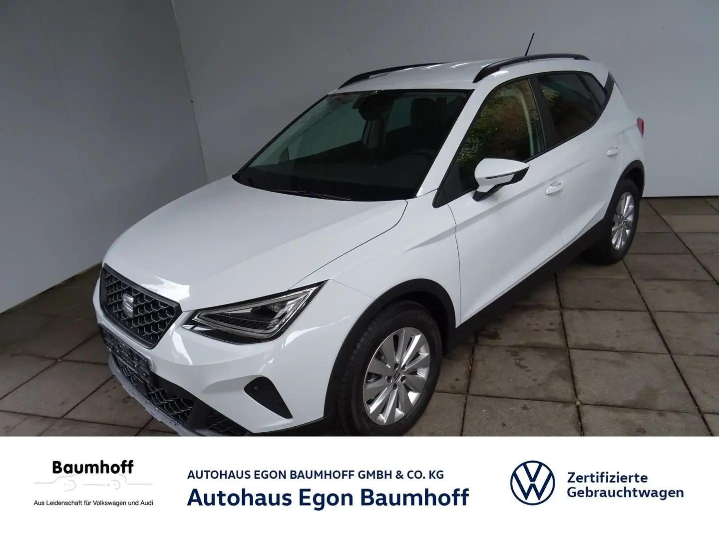 SEAT Arona ARONA 1.0 TSI STYLE / LED'S+KAMERA+BEATS Weiß - 1