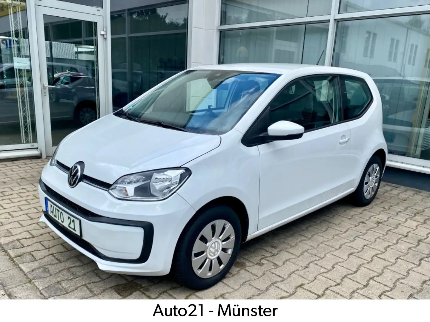 Volkswagen up! Basis, 1.Hand, Klima, Bluetooth, AWR Weiß - 1