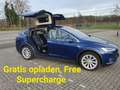 Tesla Model X 90D Free Supercharge Autopilot 6 persoons Blauw - thumbnail 1