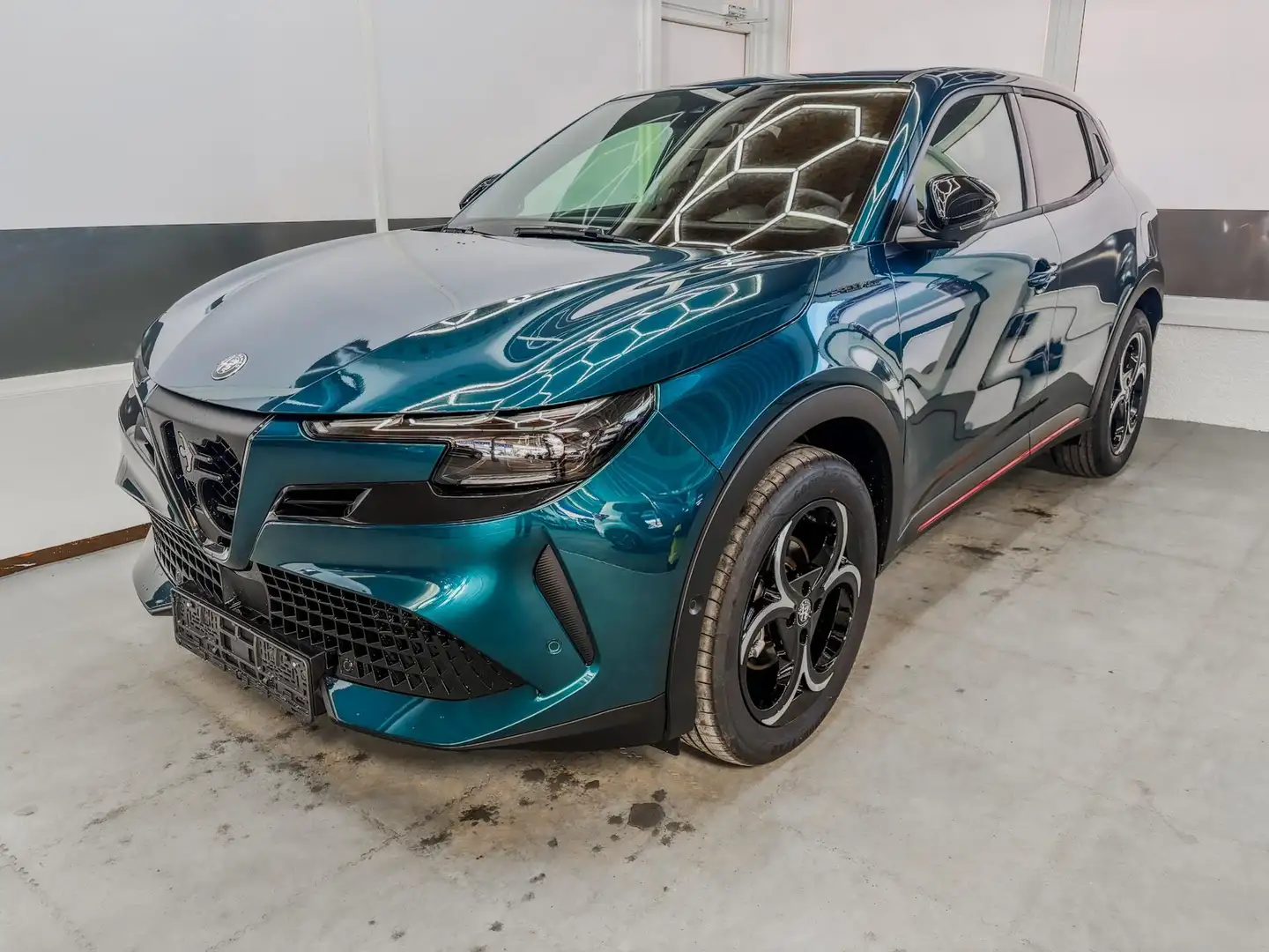 Alfa Romeo Junior Speciale IBRIDA MATRIX ACC KEYLESS NAVI 1.2 E-D... Blau - 1