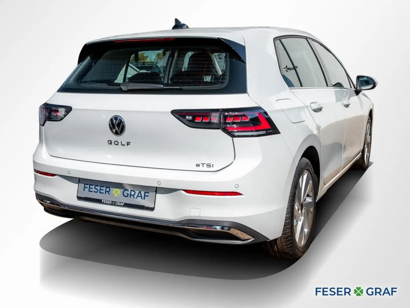 Volkswagen Golf VIII Style 1.5 eTSI DSG MATRIX/NAVI/HuD/SHZ/AHK Blanc - 2