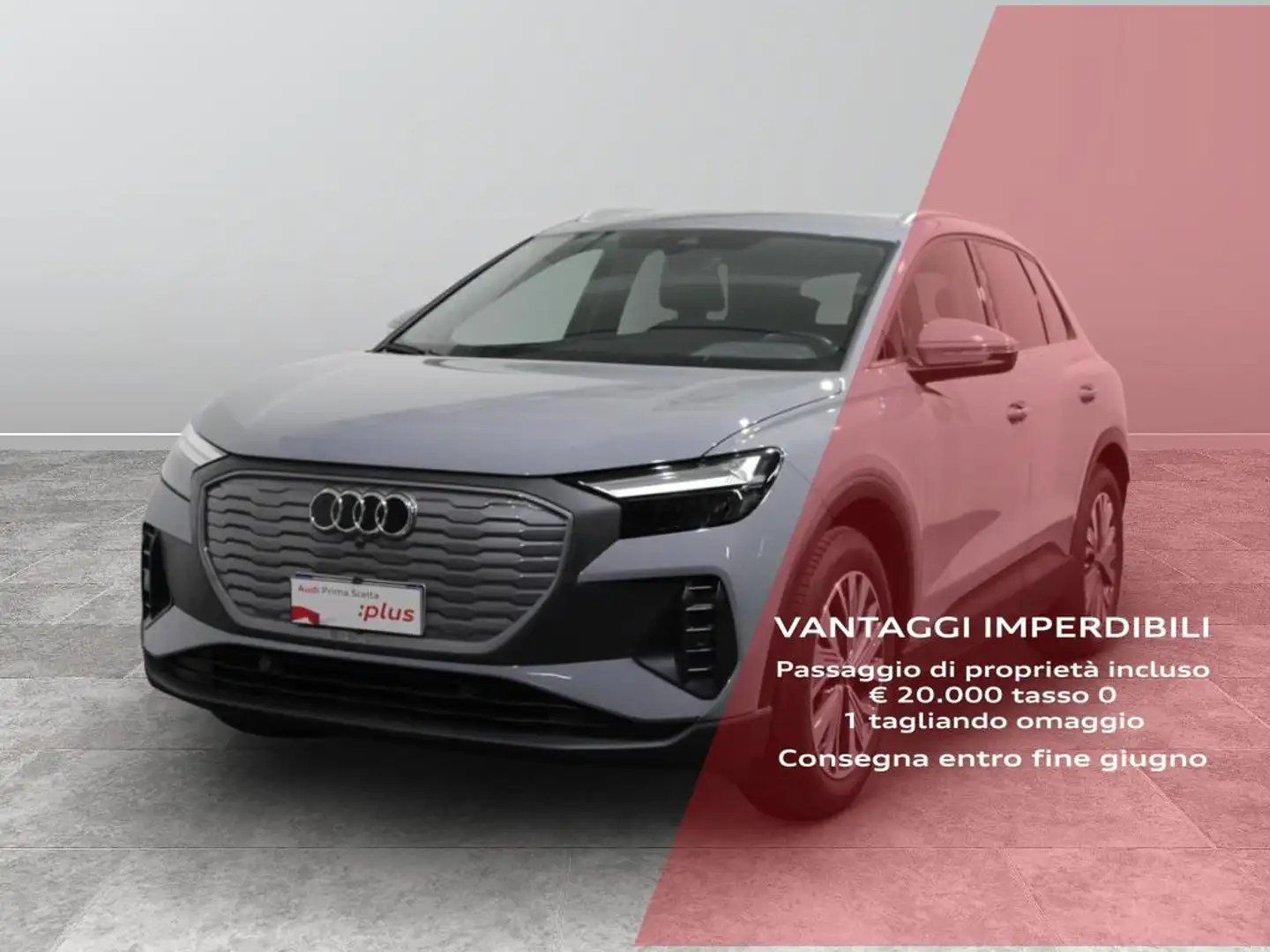 Audi Q4 e-tron 45 Business Advanced Gris - 1