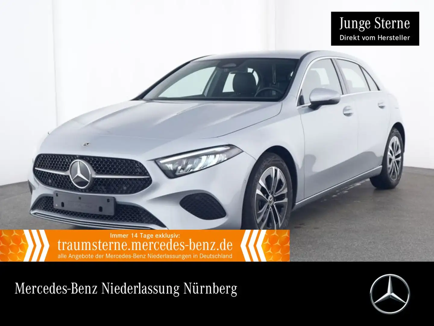 Mercedes-Benz A 200 PROGRESSIVE+LED+KAMERA+7G Silber - 1