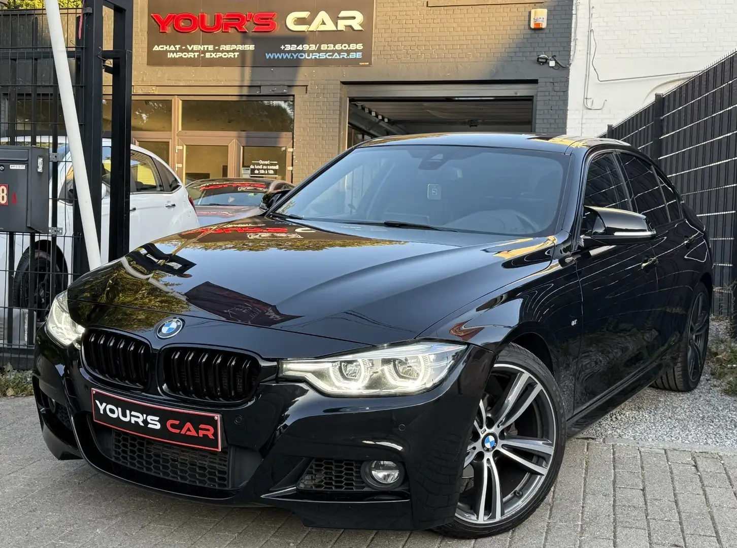 BMW 318 d - Automatique - Euro 6B - Full Pack M - Led !! Noir - 1