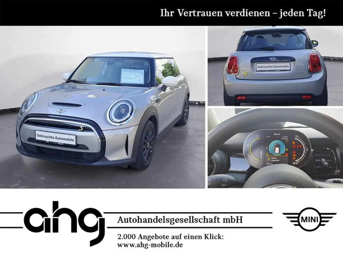 MINI Cooper SE . Classic Trim Navi LED Sportsitze PDC Silber - 1