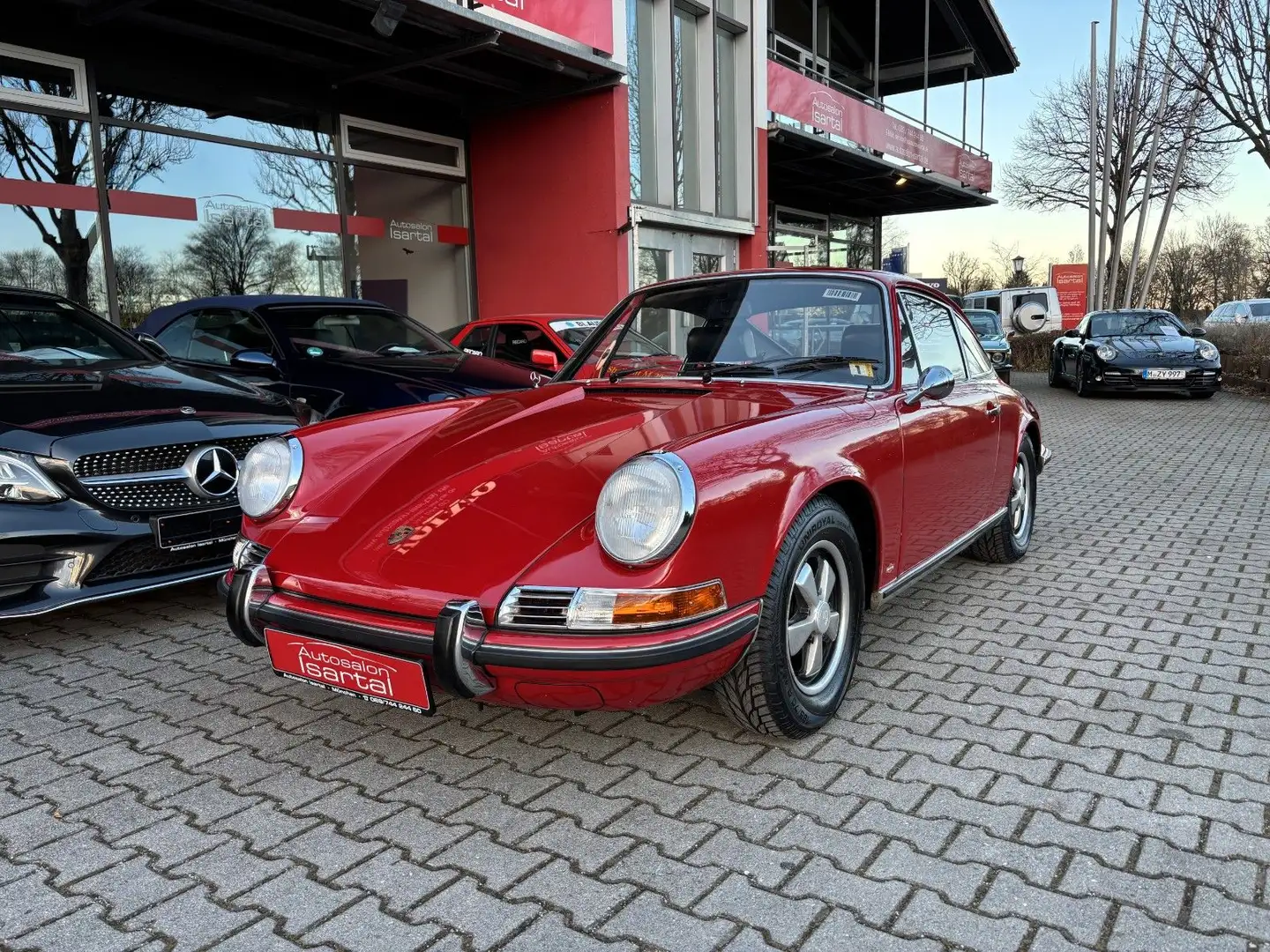 Porsche 911 T Coupe -top-history - matching nr. -H-Kz. Rot - 2