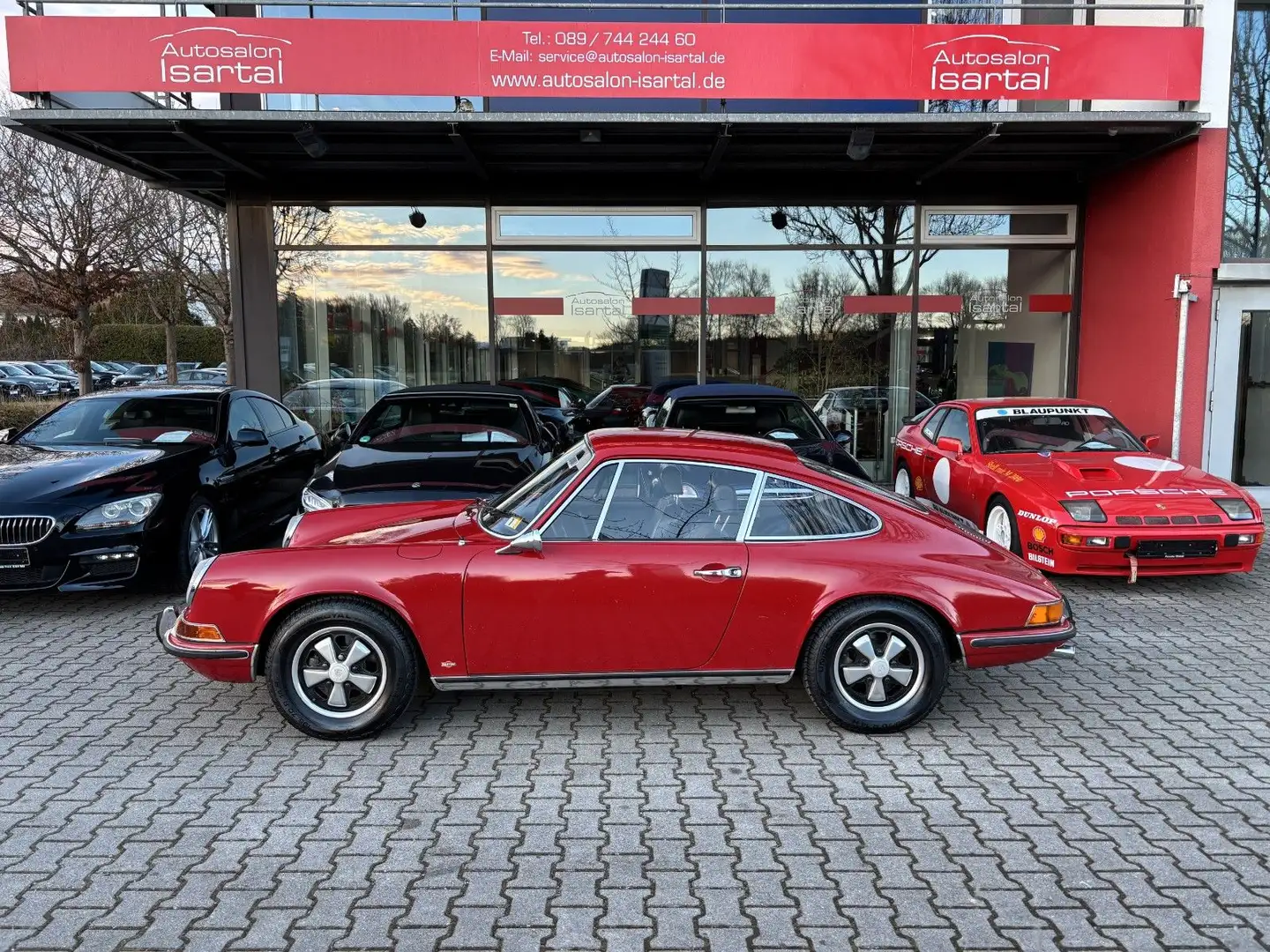 Porsche 911 T Coupe -top-history - matching nr. -H-Kz. Rot - 1
