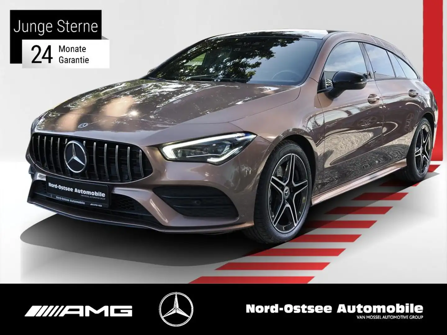 Mercedes-Benz CLA 200 d SB EDITION 2022 NIGHT KAMERA PANO DAB Gold - 1