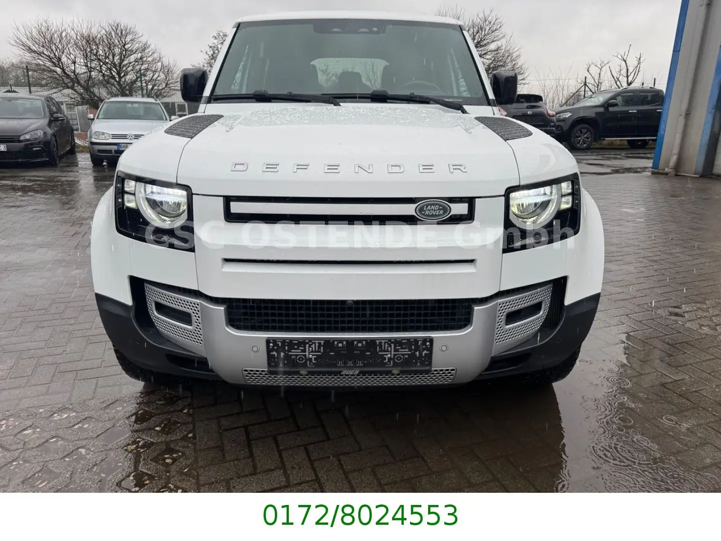 Land Rover Defender 110 3.0 D200 OFF-Road Luftfw AHK 360"Ka Weiß - 2