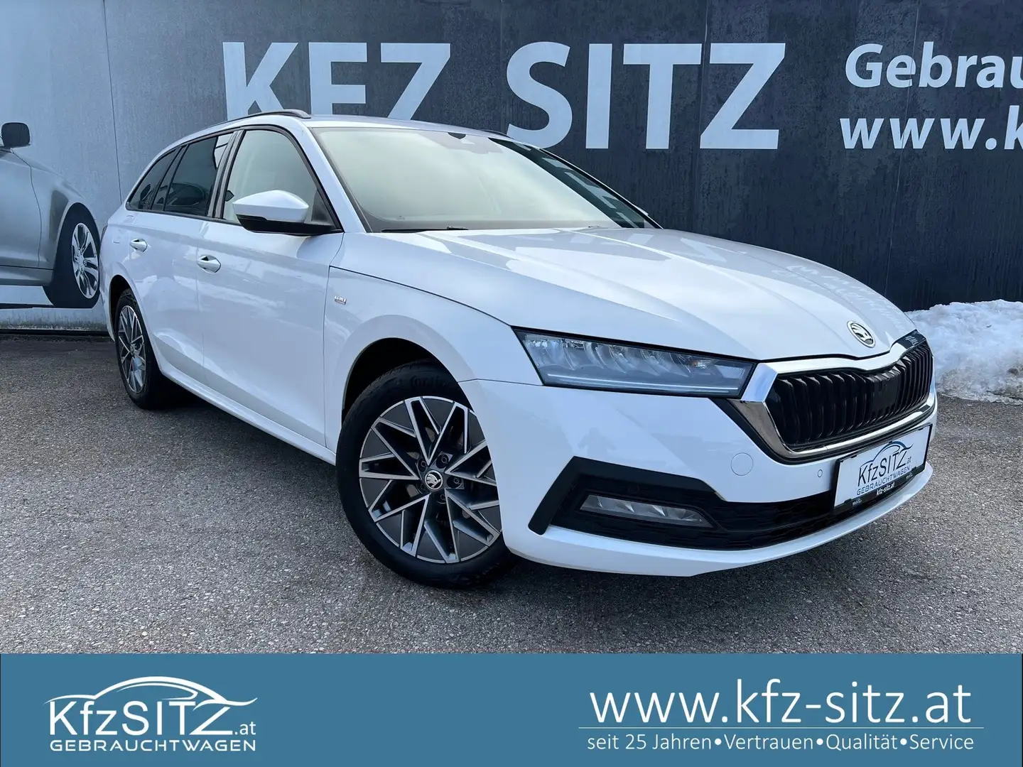 Skoda Octavia Combi 2,0 TDI DSG | NP €40.000 Weiß - 1