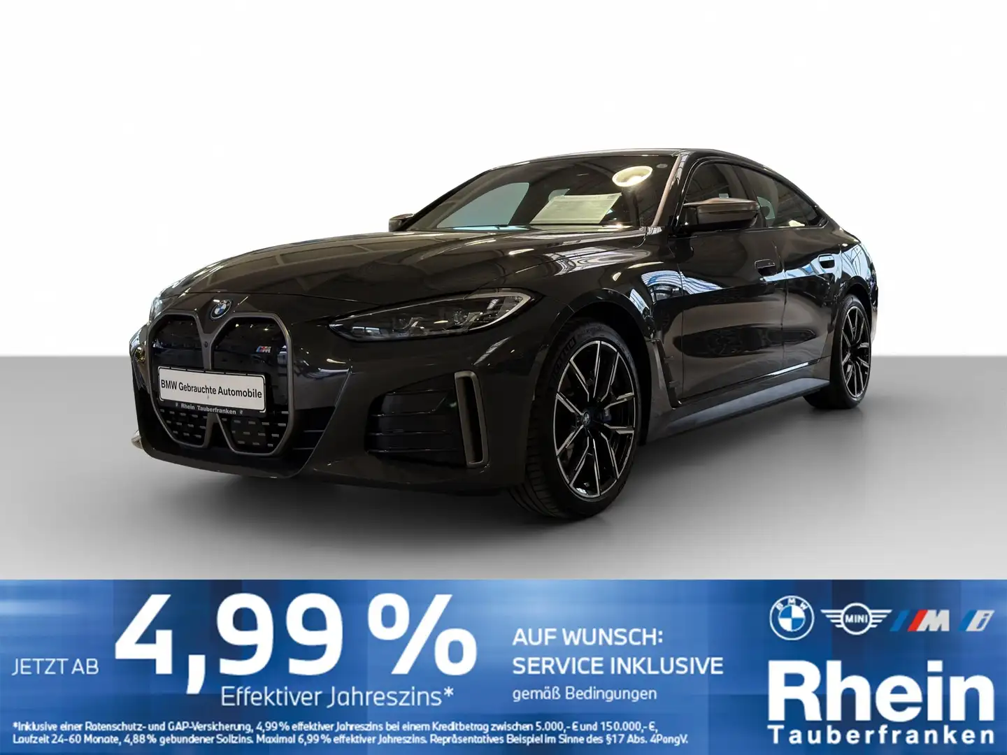 BMW i4 M50 Gran Coupé M Sport NaviProf*Parkassist*SH Grau - 1