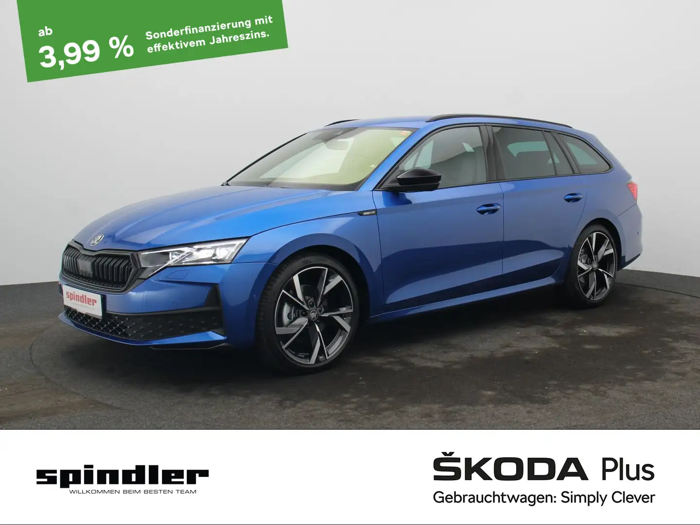 Skoda Octavia Combi Sportline 2.0 TSI 4x4 DSG / Matrix Blau - 1