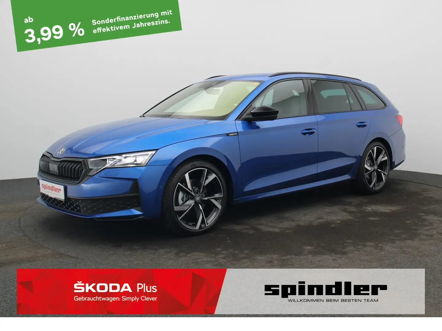 Skoda Octavia Combi Sportline 2.0 TSI 4x4 DSG / Matrix Bleu - 1