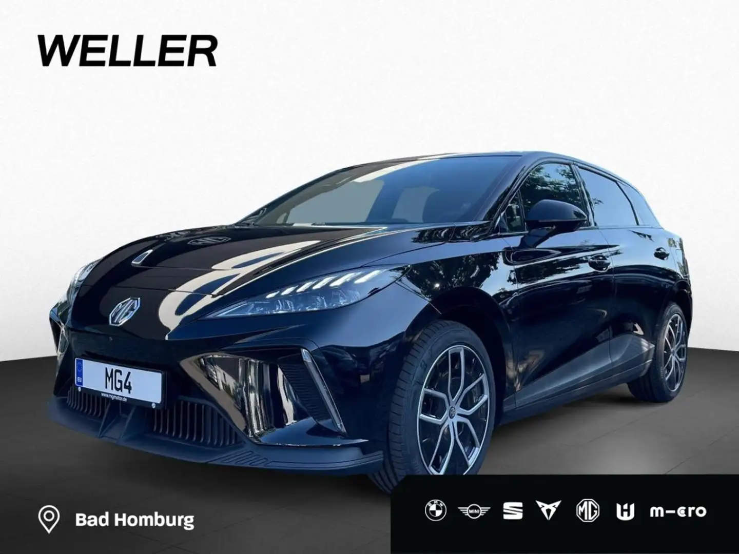 MG MG4 Luxury ❗ *SOFORT VERFÜGBAR*❗ *7-Jahre Garantie*ACC Schwarz - 1