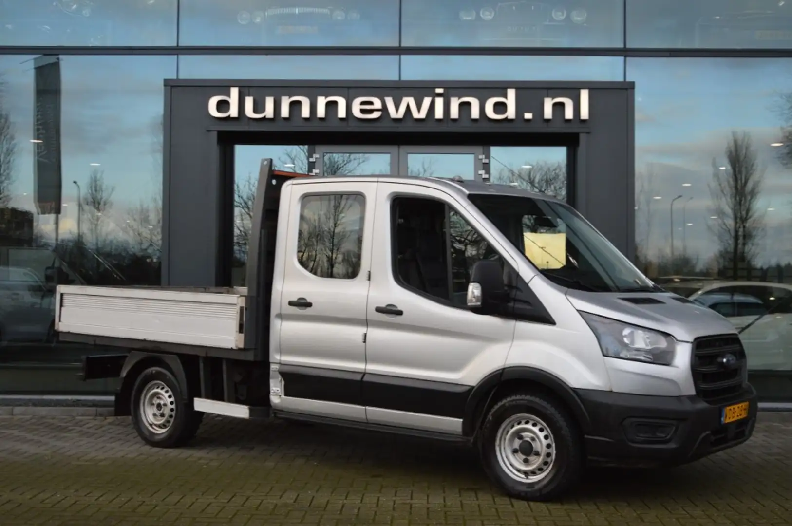 Ford Transit 2.0 TDCI *7persoons*Pickup*24159KM*Trekhaak* Zilver - 1