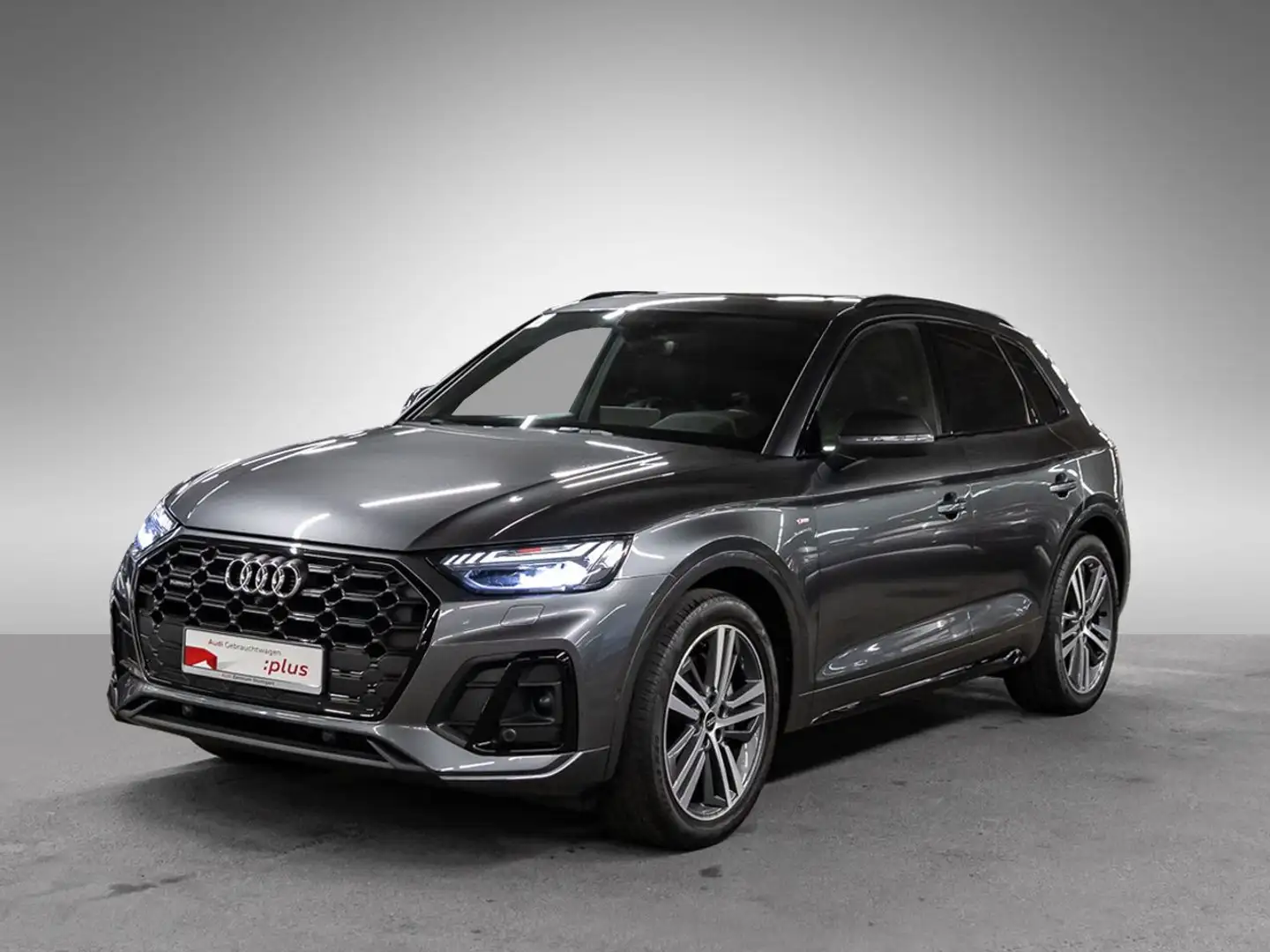 Audi Q5 50 TDI quattro S line AHK Matrix Pano B&O 20" Grau - 2