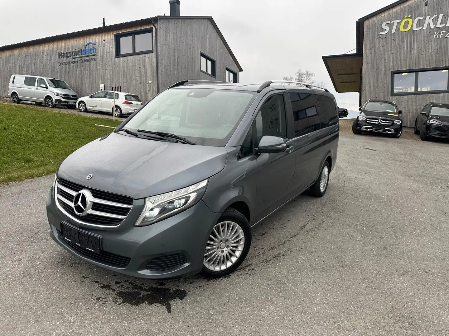 Mercedes-Benz V 220 V Klasse*AHV*7Sitzer Grau - 2