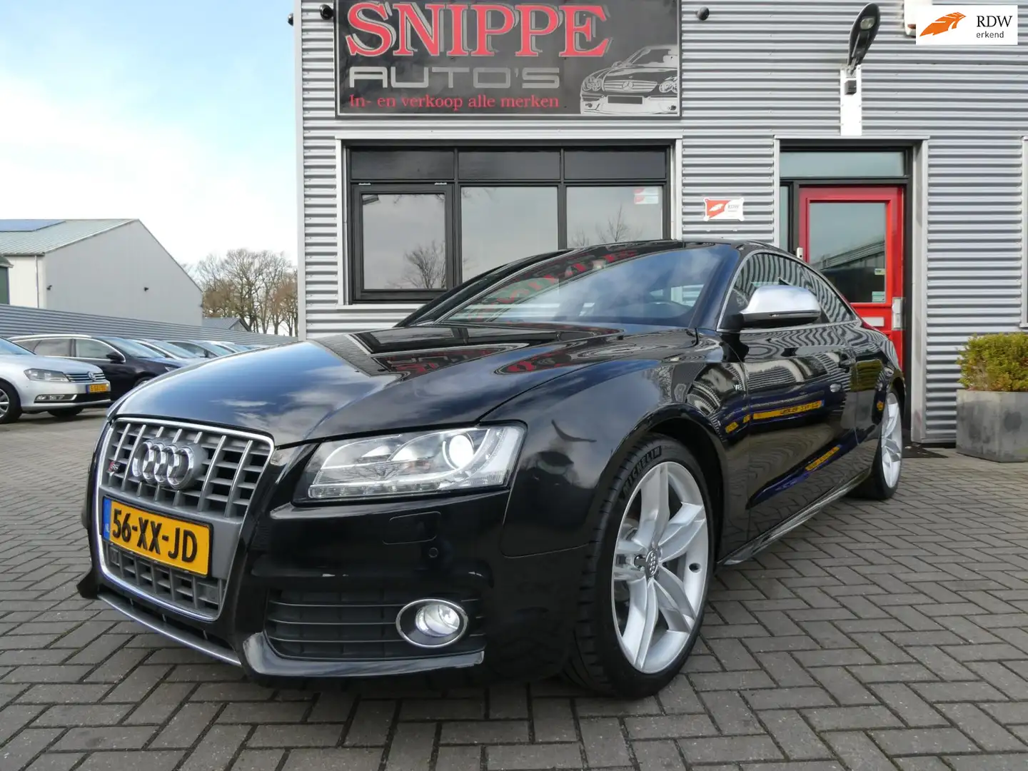 Audi A5 Coupé 4.2 FSI S5 quattro Pro Line V8-354 PK!-B&O-K Noir - 1