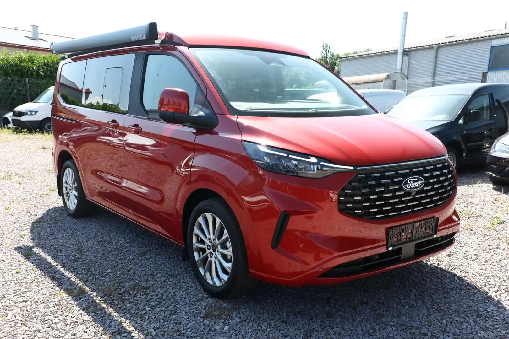 Ford Tourneo Custom Titanium Nugget TDCi 170 Tit L1 Markise 125 kW ... Rot - 2