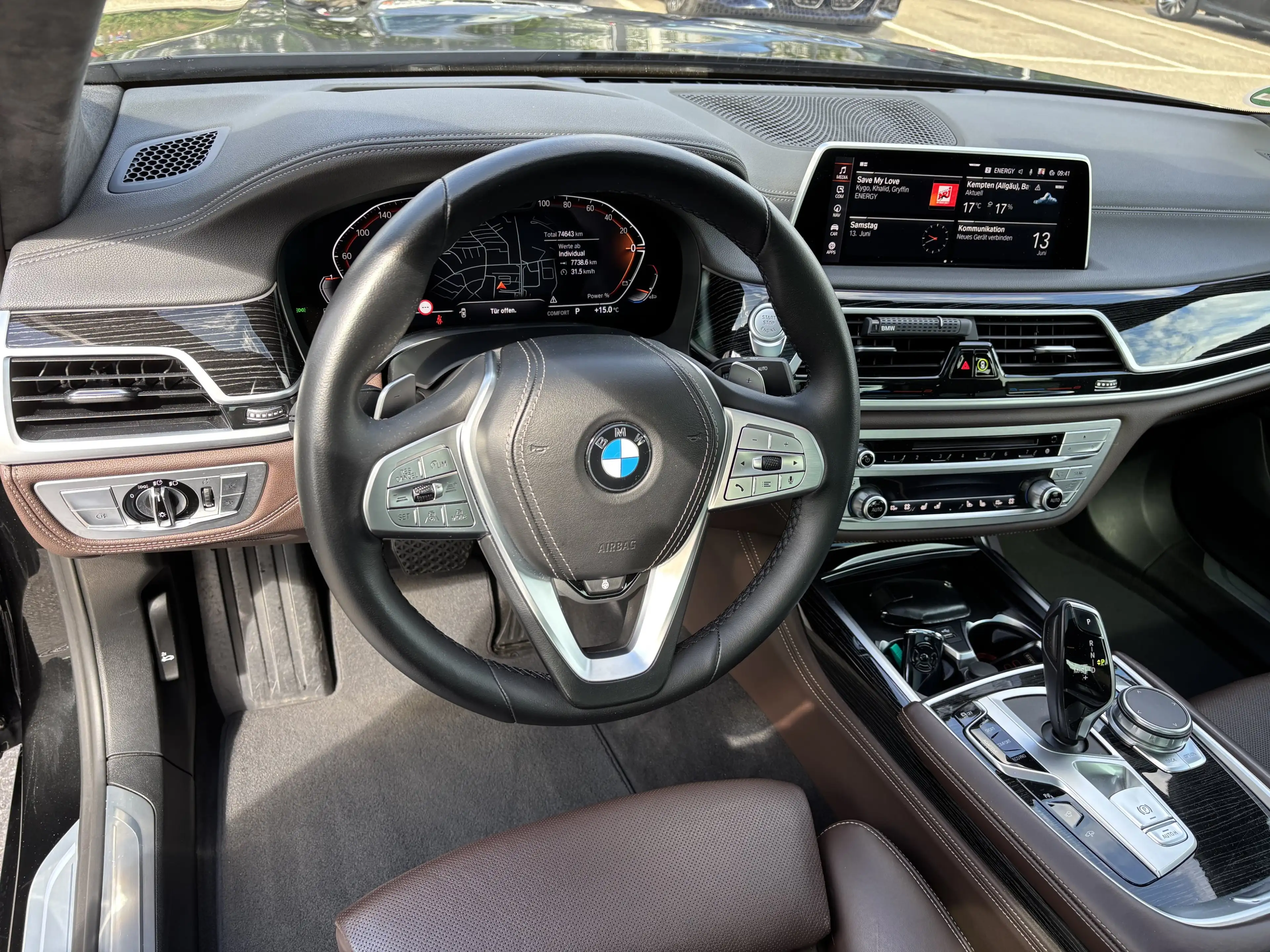 BMW 730 d A Limousine Touch Command Gestiksteuerung — photo 11