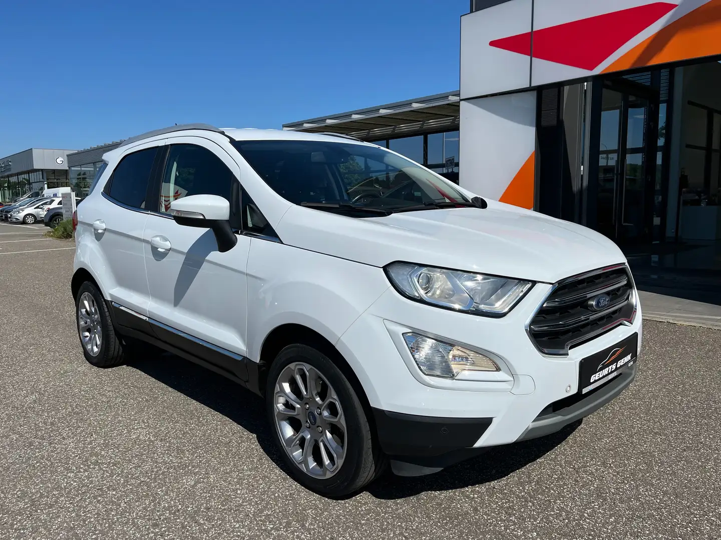 Ford EcoSport 1.0 EcoBoost Navi + Camera + verwarmde zetels Blanc - 1