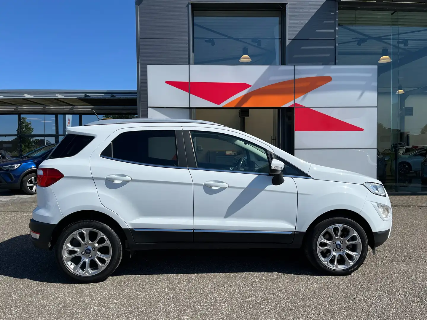 Ford EcoSport 1.0 EcoBoost Navi + Camera + verwarmde zetels Blanc - 2