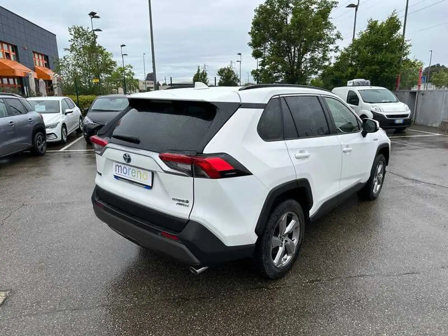 Toyota RAV 4 2.5 vvt-ie hybrid Active e-cvt AWD Bianco - 2