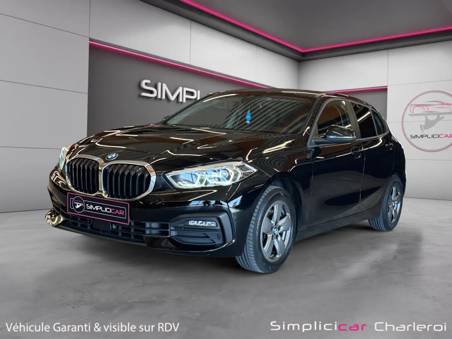 BMW 118 118 dAS AdBlue Noir - 1