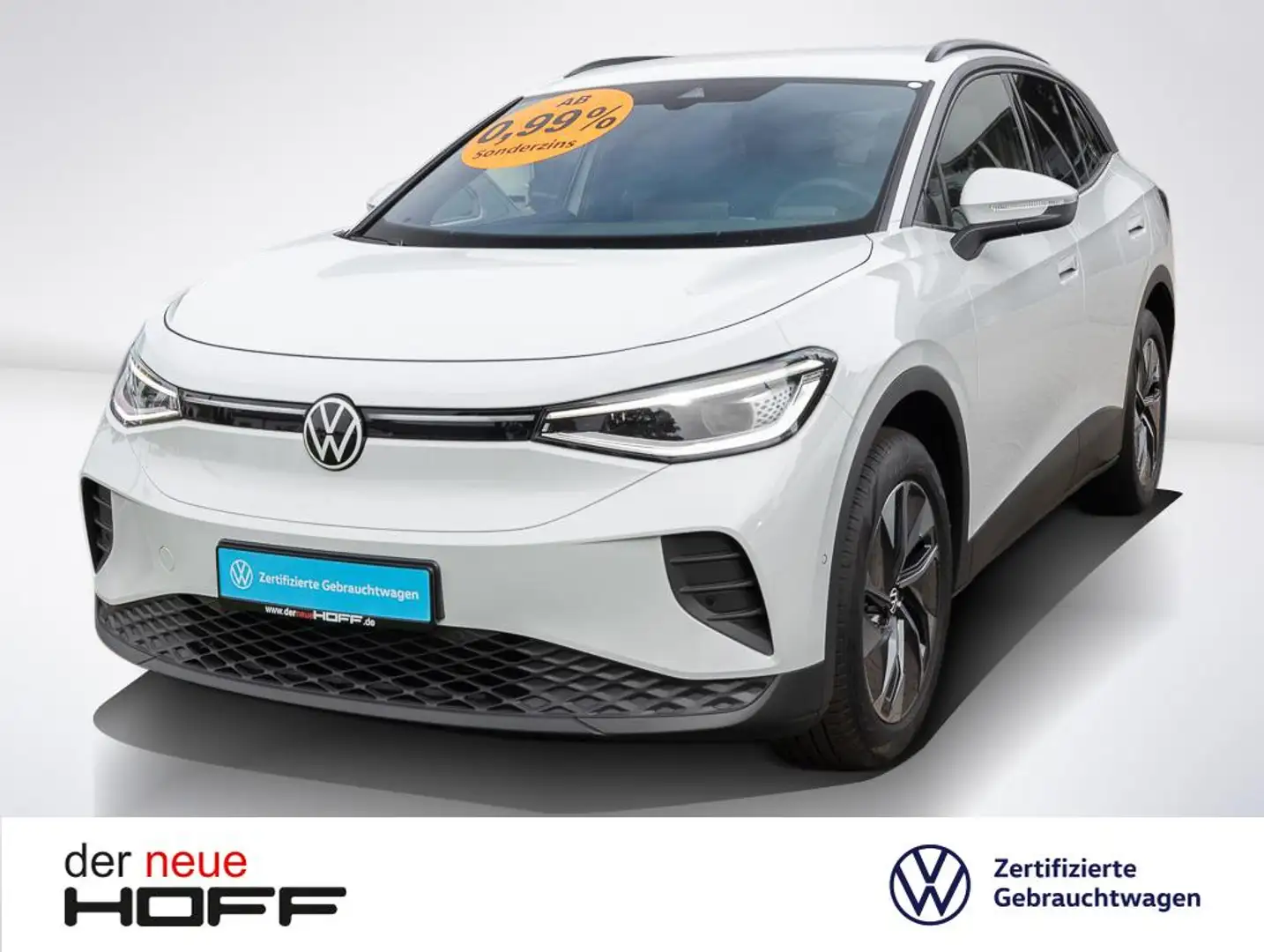 Volkswagen ID.4 Pure electric 125kW Automatik Navi Bluetooth Kamer Blanco - 1