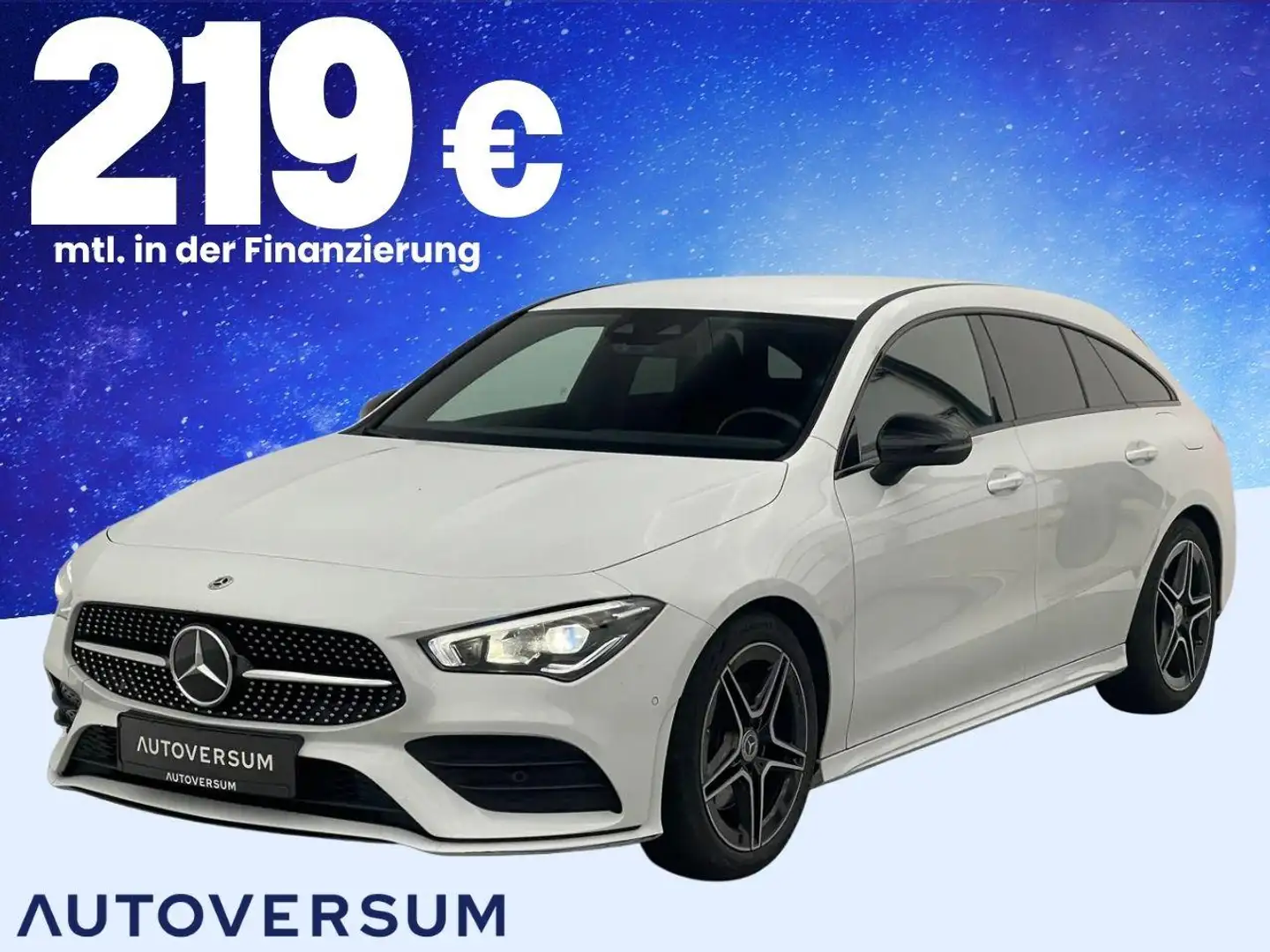 Mercedes-Benz CLA 220 d AMG *KAM*WIDE*SHZ*TEMP*LED* Weiß - 1