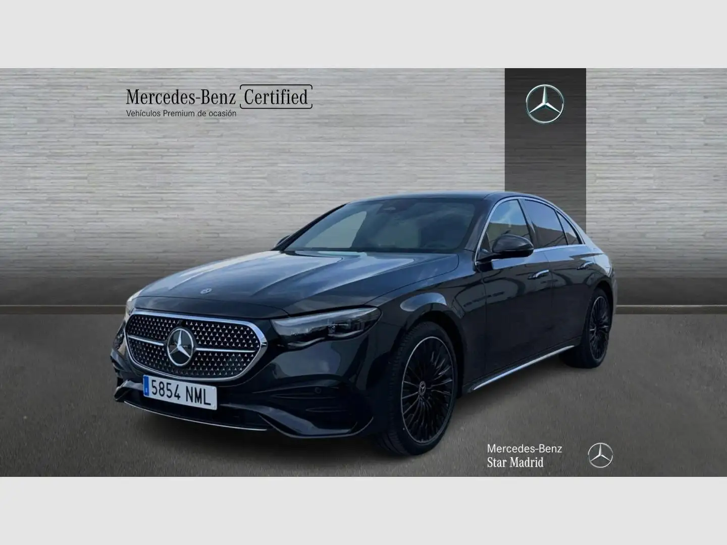 Mercedes-Benz E 300 de con tecnología hibrida EQ Gris - 1