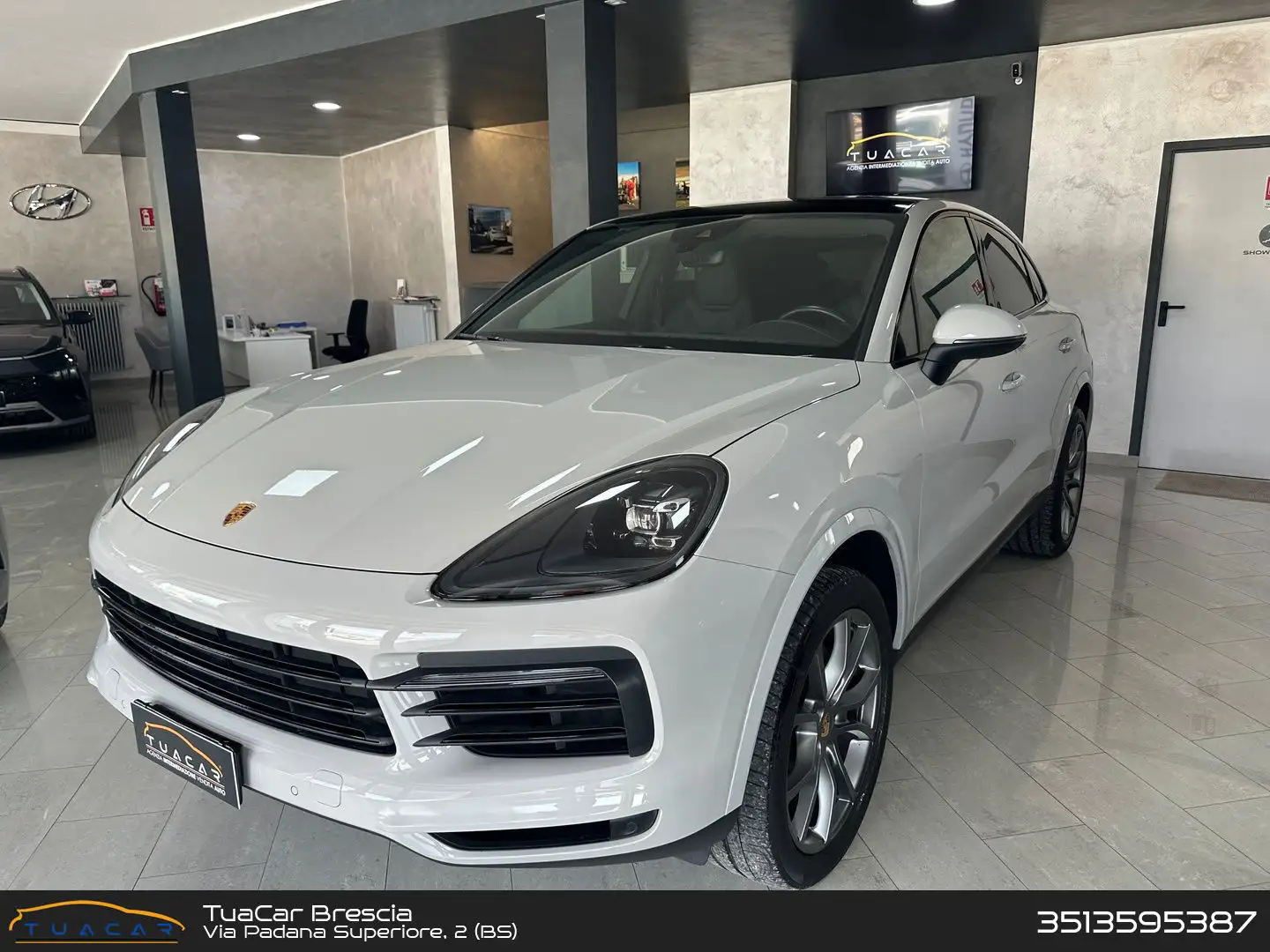 Porsche Cayenne Coupè Platinum Edition 3.0 Grigio - 1