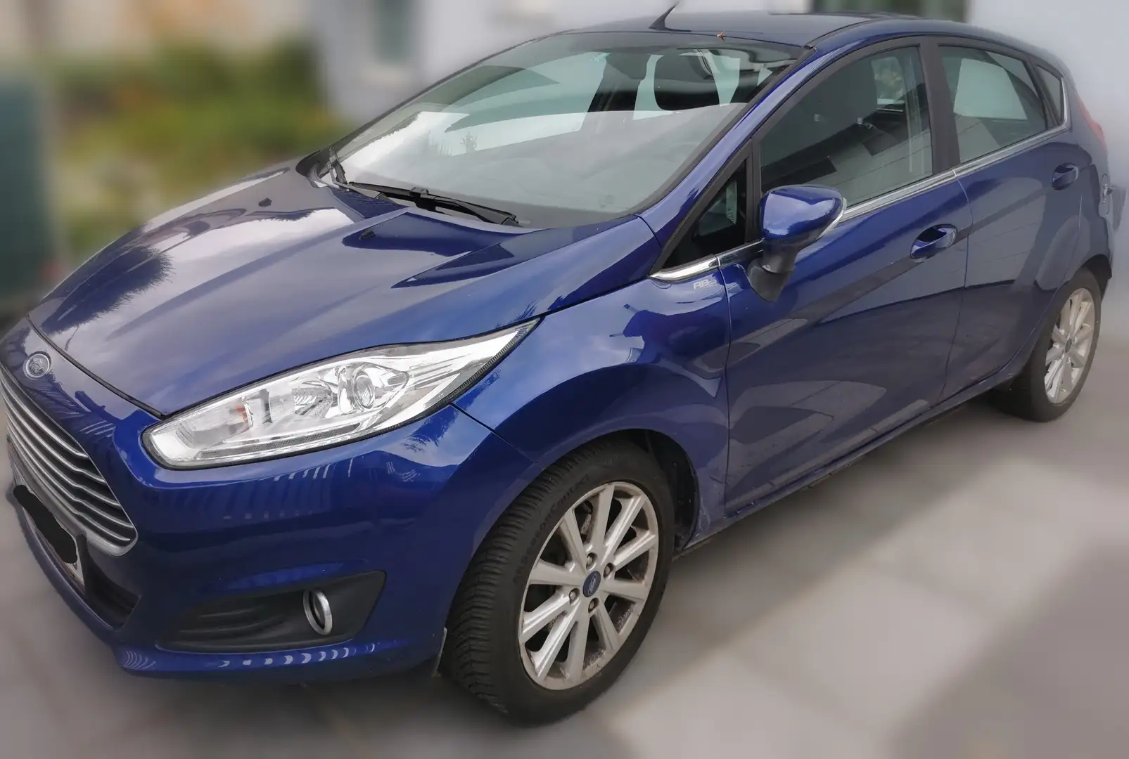 Ford Fiesta Titanium 1,0 EcoBoost Start/Stop Blau - 2