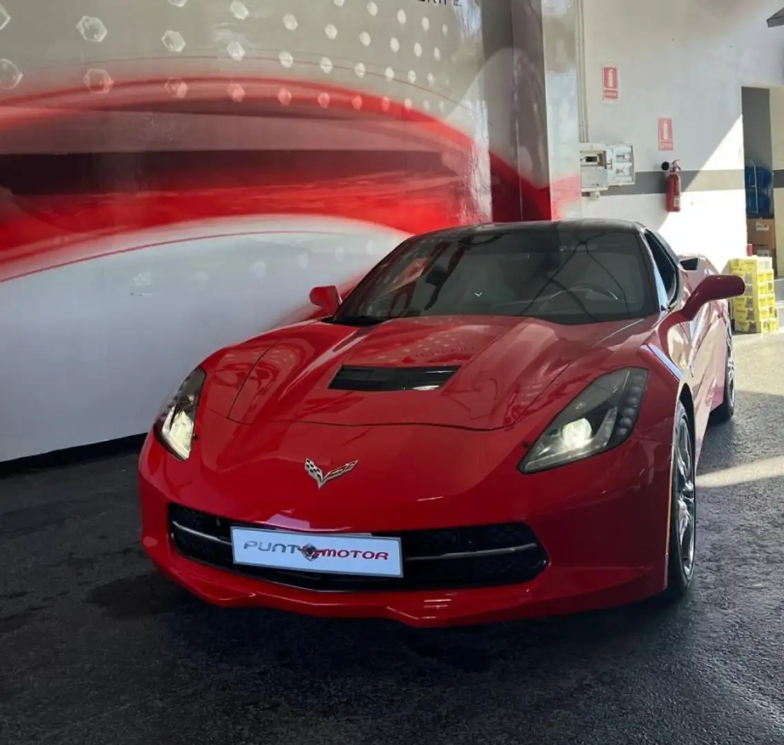 Chevrolet Corvette Stingray Coupé Aut. Rojo - 2
