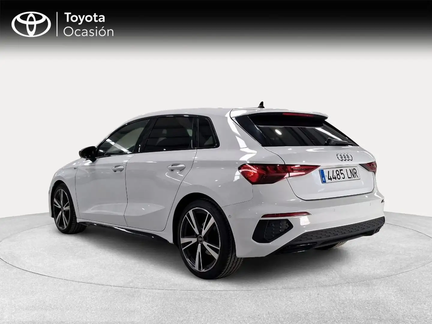 Audi A3 Sportback 35TDI S line S tronic Blanc - 2